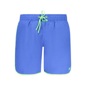 Blu Poliammide Men's Swim Boxer