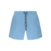 Blue Cotton Swimwear