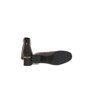 Burgundy Cowhide Women Boot