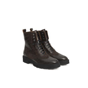 Brown Cowhide Women's Boot