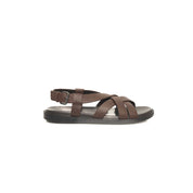 Brown Cowhide Men Sandal