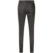 Black Cotton Women's Jeans