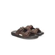 Brown Cowhide Men Sandal