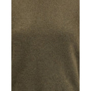 Green Raccoon Fur Sweatshirt