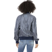 Light Blue Polyamide Jackets & Coat