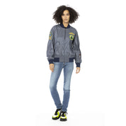 Light Blue Polyamide Jackets & Coat