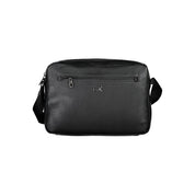 Nero Recycled Polyester Men Briefcase
