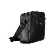 Nero Recycled Polyester Men Briefcase