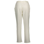 Bianco Cotton Women Sweatshirt