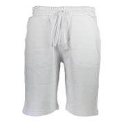 White Cotton Men's Sweatpants