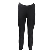 Black Polyester Women's Legging