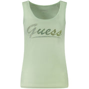 Green Cotton Tank Top