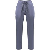 Blue Elastane Pant