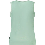 Green Polyester Tank Top