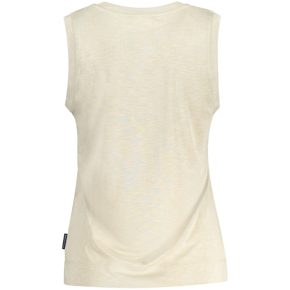 Beige Modal Women Tank Top