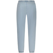 Blue Cotton Pant