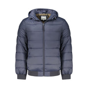 Blue Polyamide Jackets & Coat