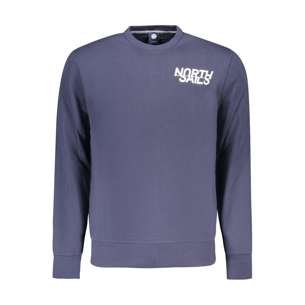 Blue Cotton Sweatshirt