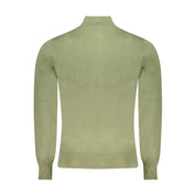 Green Nylon Sweater