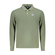 Green Cotton Polo Shirt