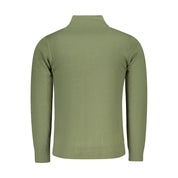 Green Nylon Sweater