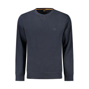 Blue Cotton Sweatshirt