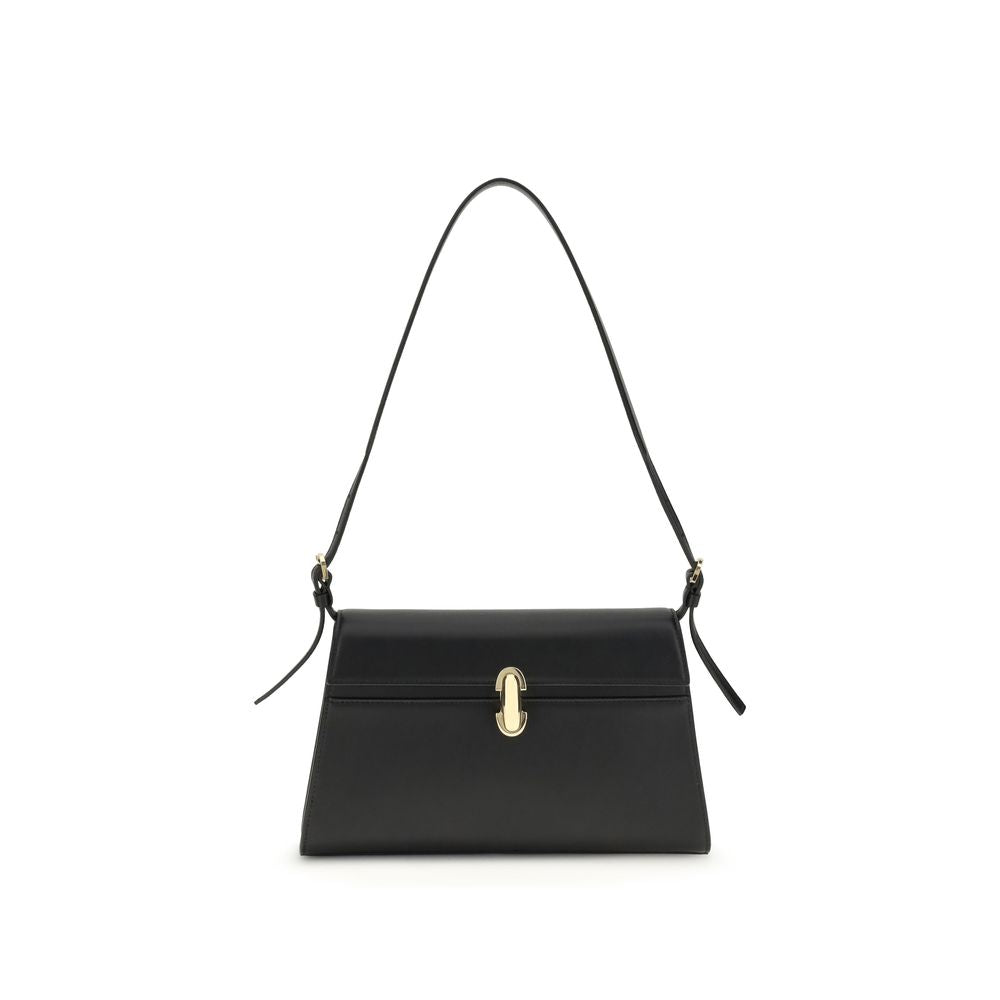 Black Calf Leather Bos Taurus Shoulder Bag