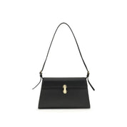 Black Calf Leather Bos Taurus Shoulder Bag