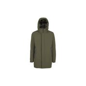 Green Nylon Jackets & Coat