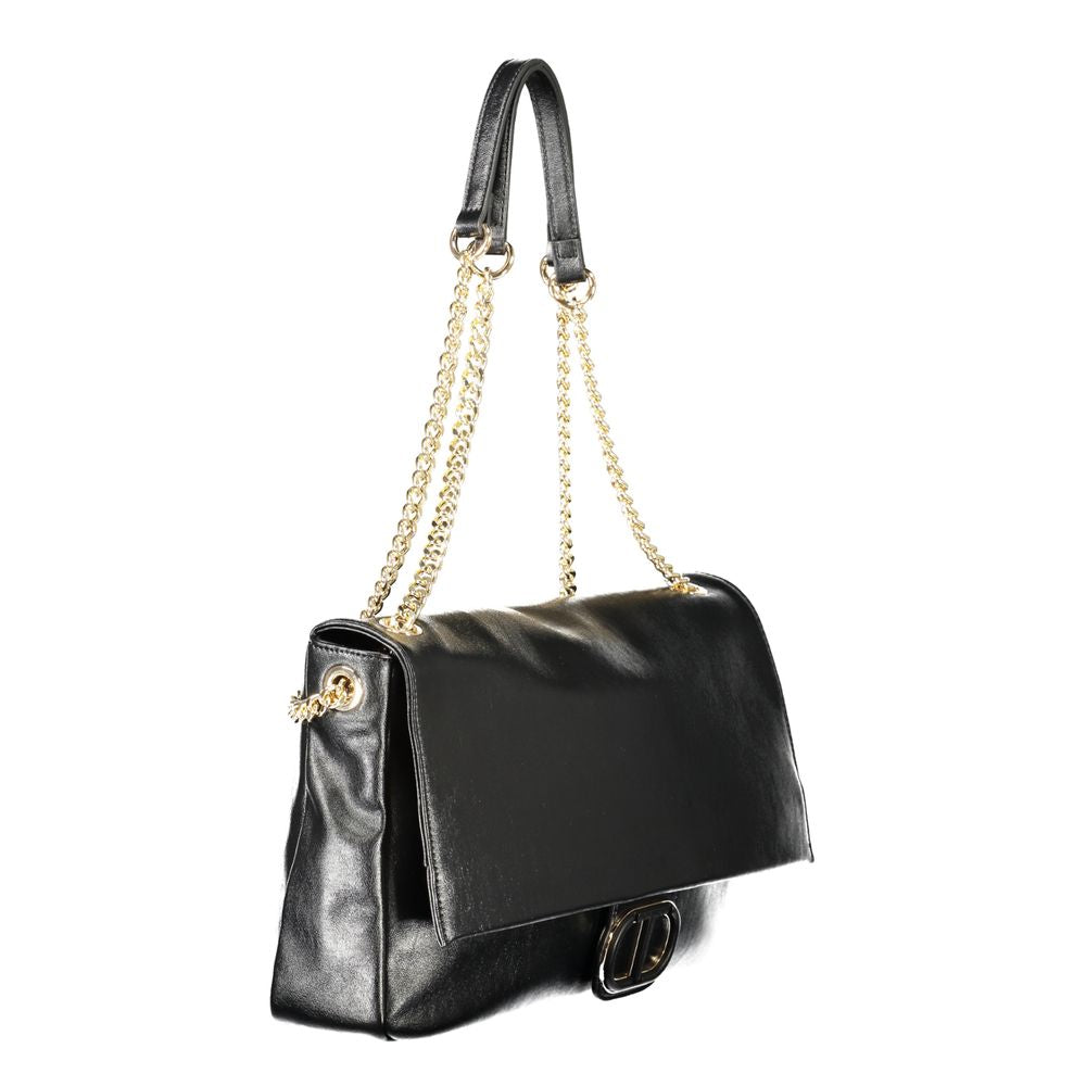 Nero Poliuretano Woman Shoulder Bag