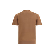 Brown Viscose Pattern Shirt