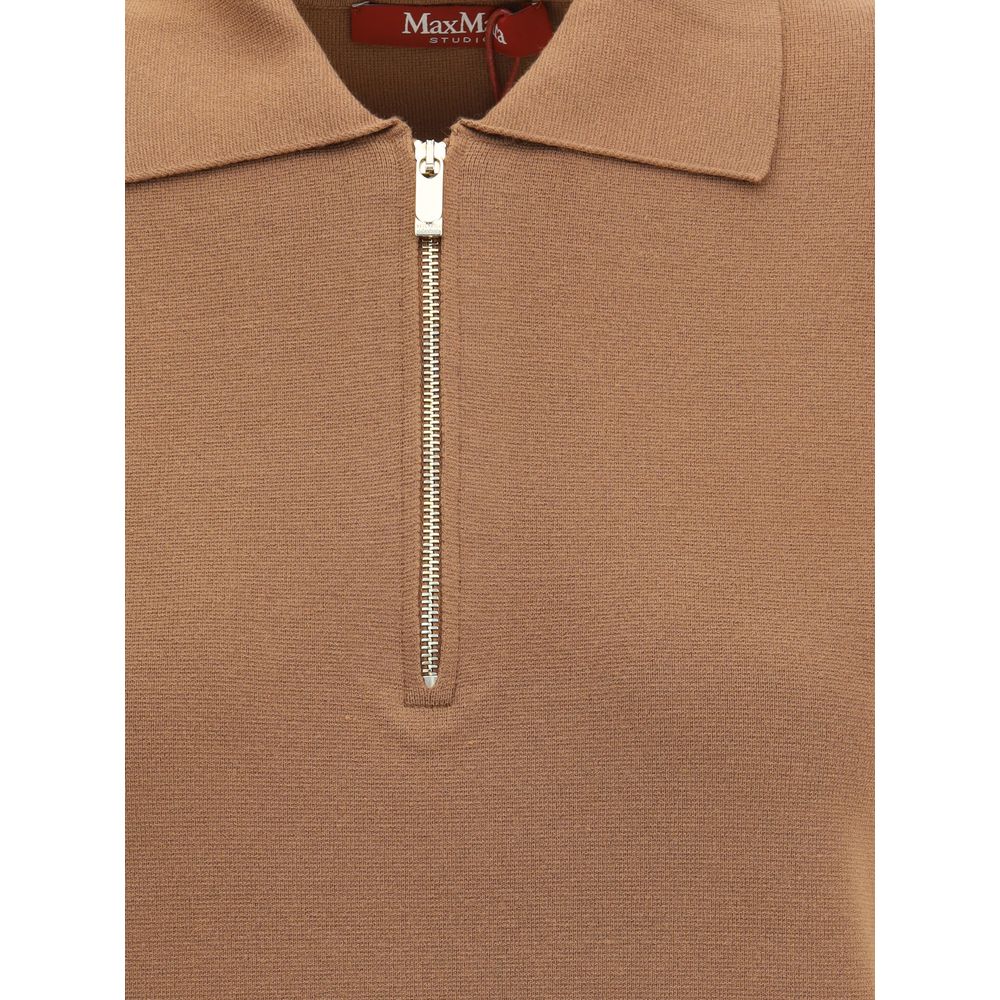Brown Viscose Pattern Shirt