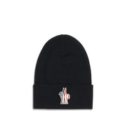 Black Fleece Wool Beanie
