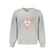 Gray Cotton Men's Sweatshirt