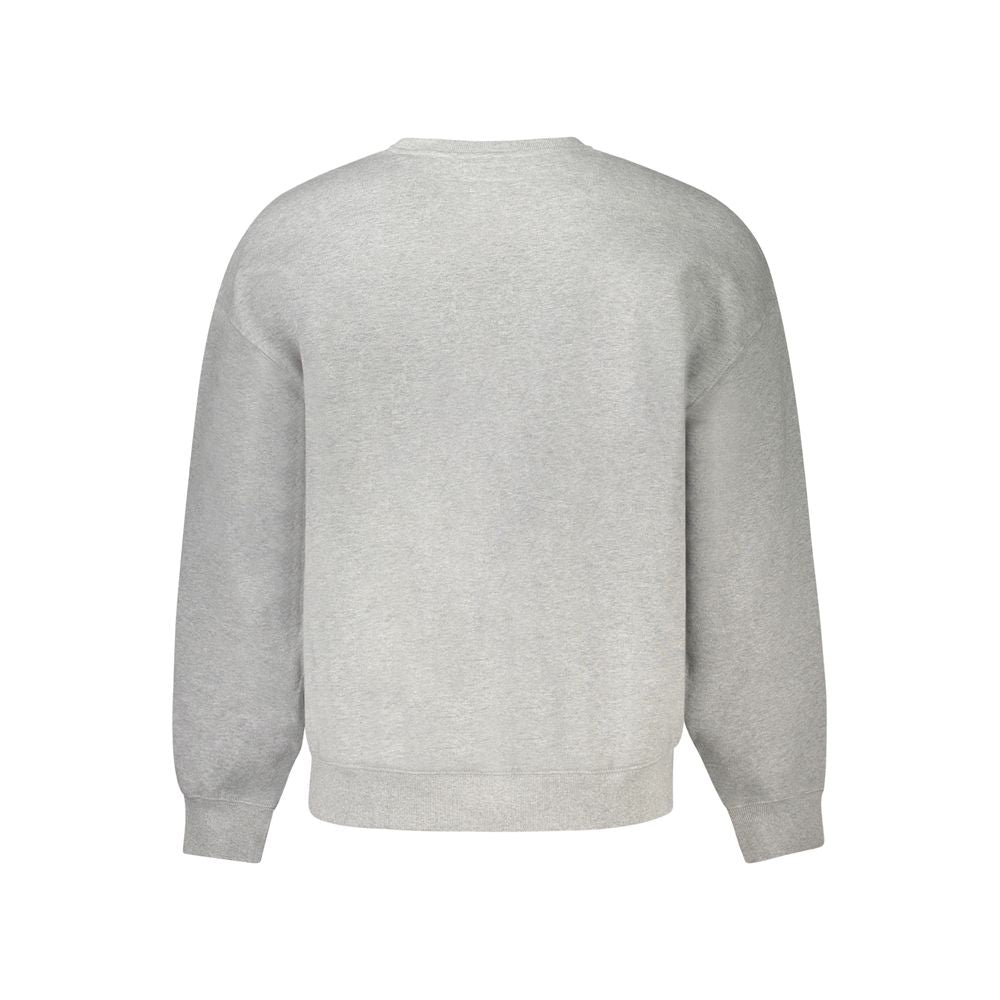 Gray Cotton Men's Sweatshirt