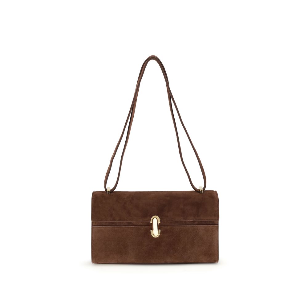 Brown Calf Leather Bos Taurus Shoulder Bag
