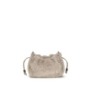 Mellow mini shearling Shoulder Bag