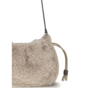 Mellow mini shearling Shoulder Bag