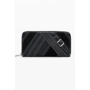 Nero Poliuretano Women Wallet
