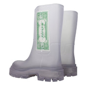 Transparent Pvc Ankle Boots