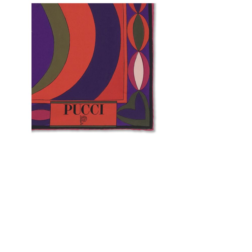 Multicolor Silk Scarf