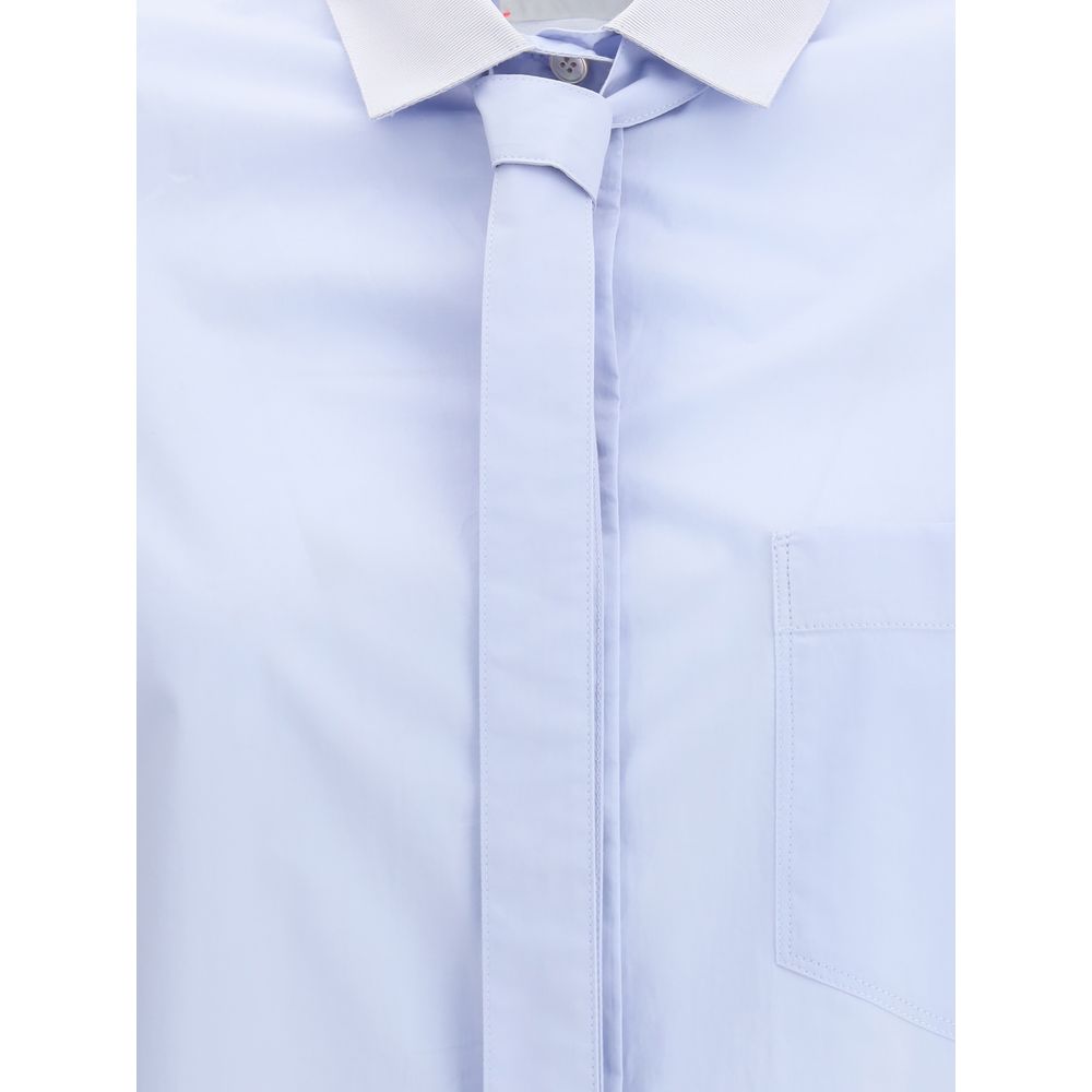 Light Blue Cotton Dress Shirt
