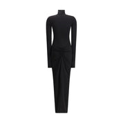 Turtleneck Long Dress