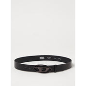 Black Leather Regular Belt