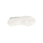 White Polyester Sneaker