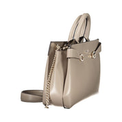 Marrone Poliuretano Women Handbag