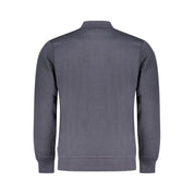 Blue Cotton Men's Sweatshirt