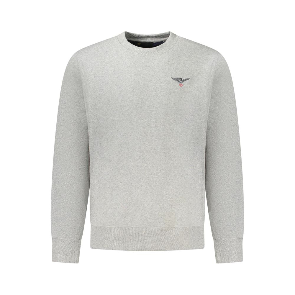 Gray Cotton Men's Sweatshirt