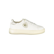 Bianco Poliuretano Women Sneaker