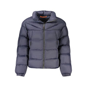 Blu Poliammide Men's Jacket